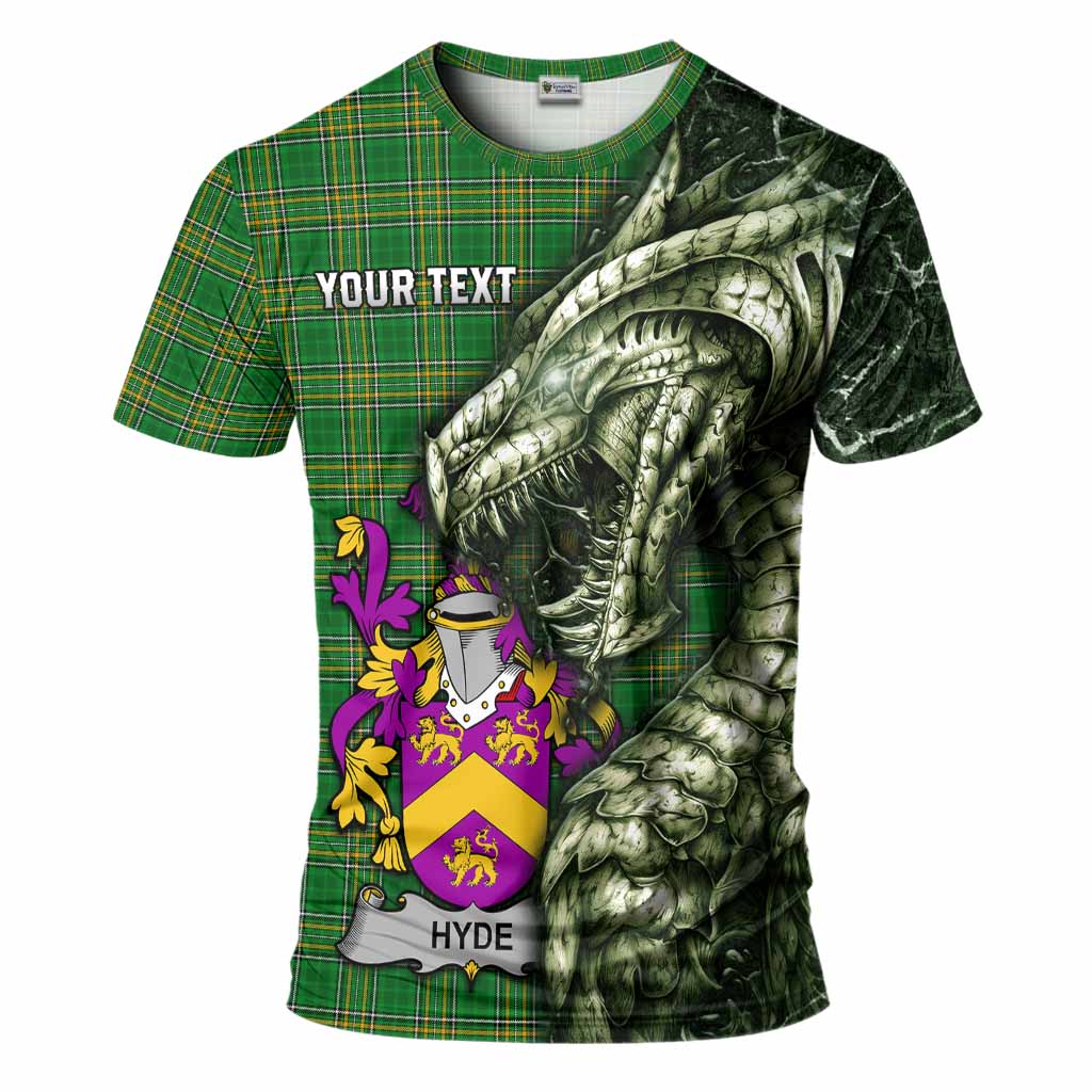Hyde Irish Clan T-Shirt Irish Roots Dragon Soul