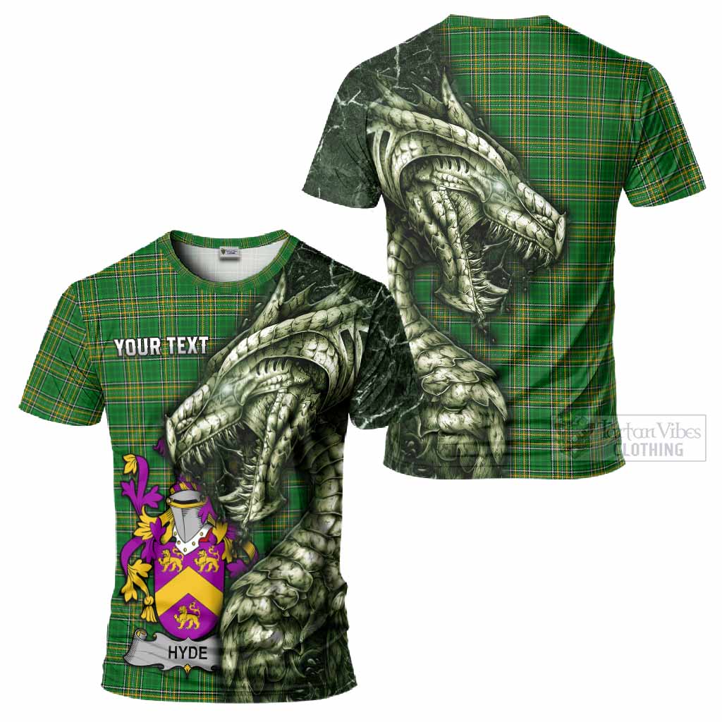 Hyde Irish Clan T-Shirt Irish Roots Dragon Soul