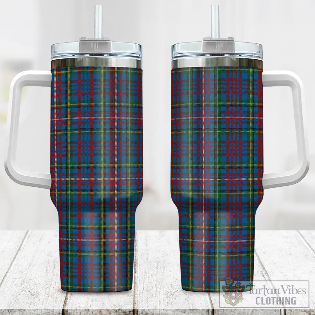 Hyndman Tartan Tumbler with Handle One Size 40 OZ - Tartan Vibes Clothing