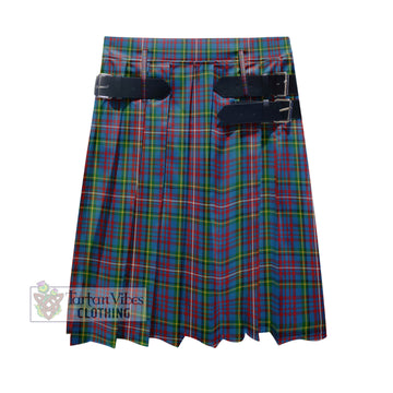Hyndman Tartan Men's Pleated Skirt - Fashion Casual Retro Scottish Kilt Style