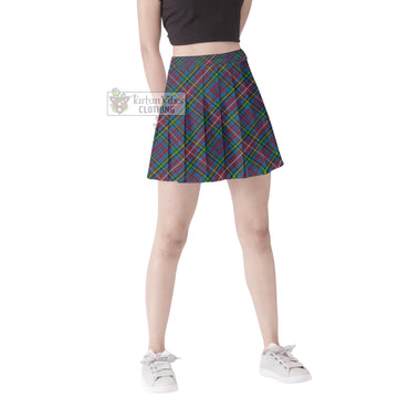 Hyndman Tartan Women's Plated Mini Skirt