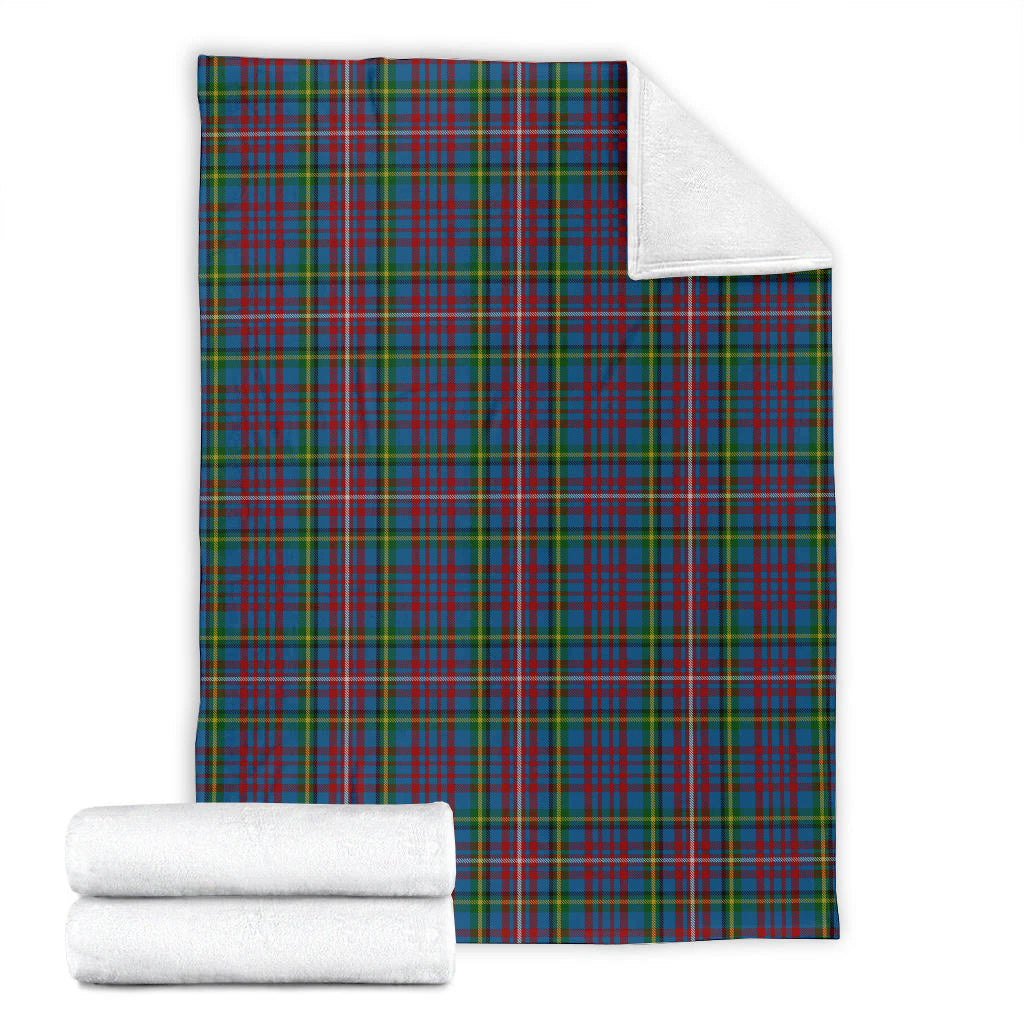 Hyndman Tartan Blanket X-Large 59 x 79 inches 150 x 200 cm - Tartan Vibes Clothing