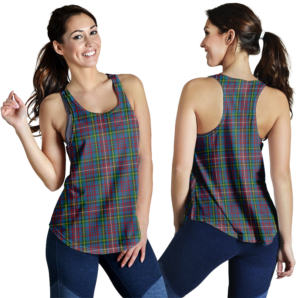 Hyndman Tartan Women Racerback Tanks 4XL - Tartan Vibes Clothing