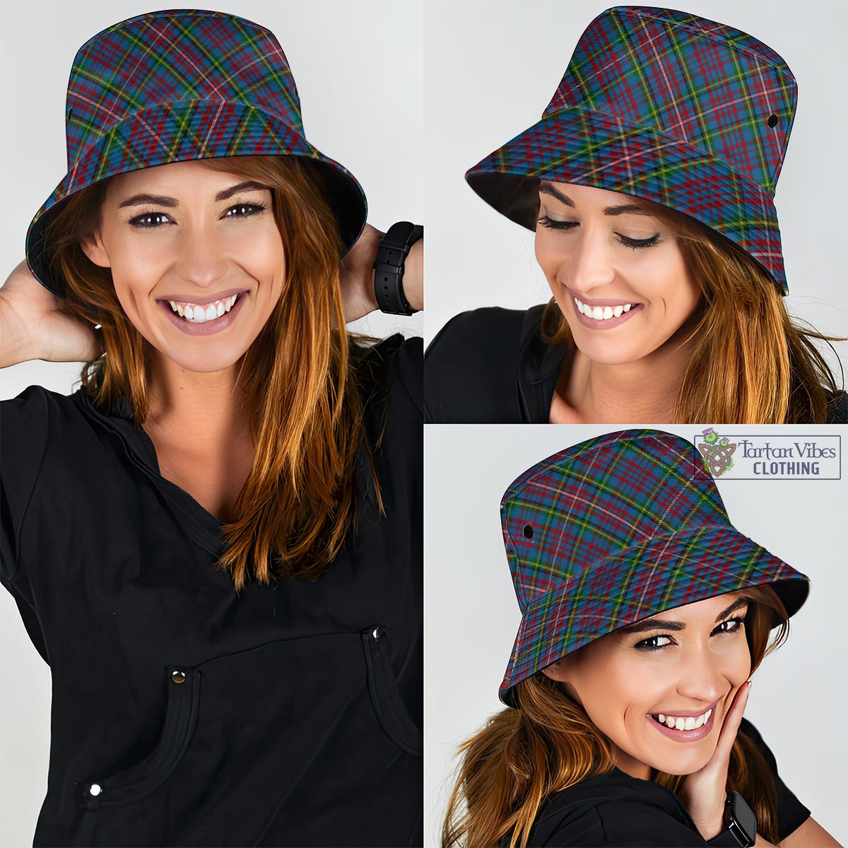 Hyndman Tartan Bucket Hat Bucket Hat One Size - Tartan Vibes Clothing