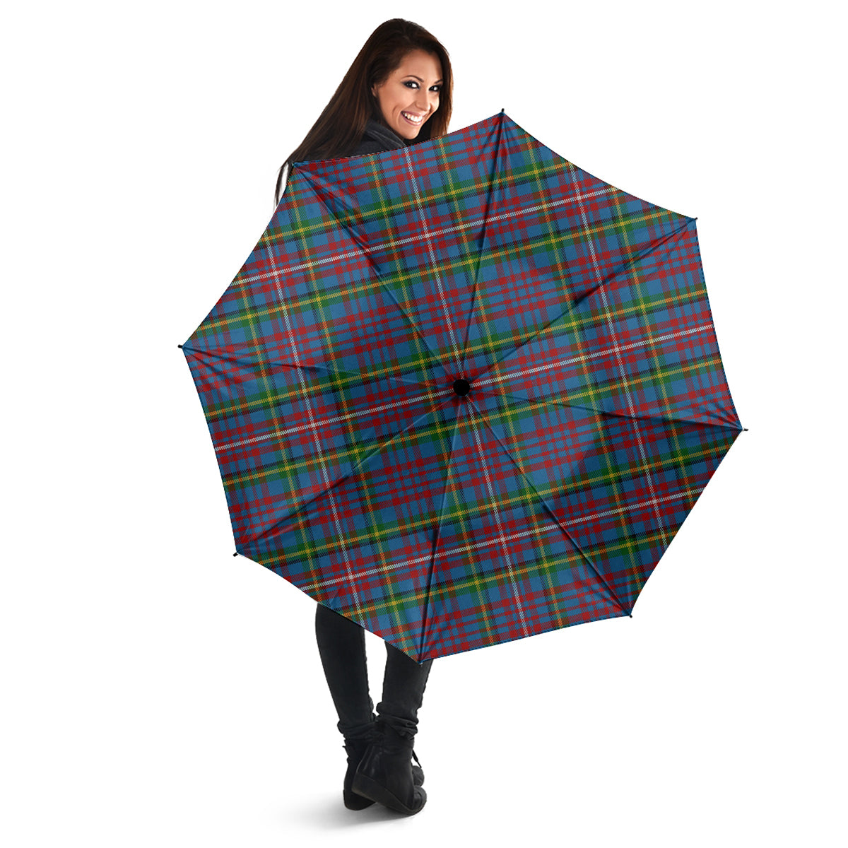 Hyndman Tartan Umbrella - Tartan Vibes Clothing