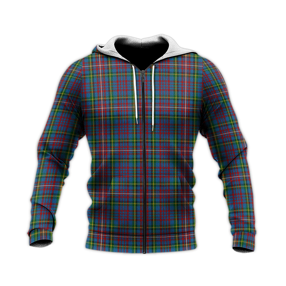 Hyndman Tartan Knitted Hoodie - Tartan Vibes Clothing