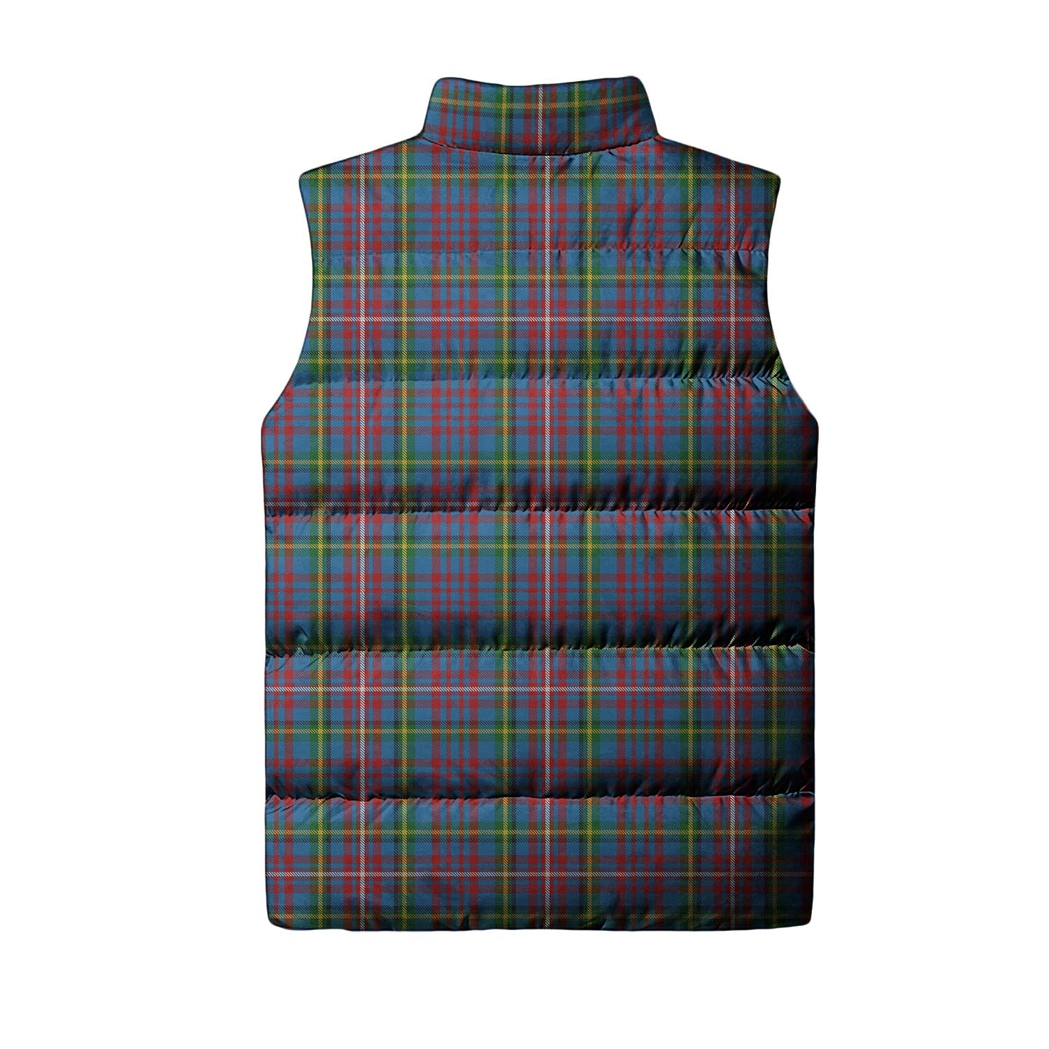 Hyndman Tartan Sleeveless Puffer Jacket Unisex L - Tartan Vibes Clothing