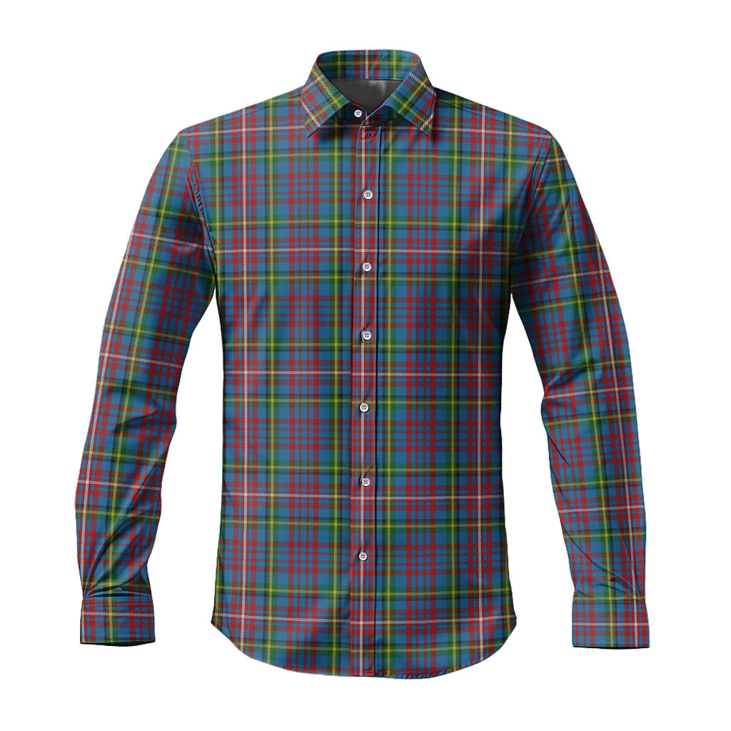 Hyndman Tartan Long Sleeve Button Up Shirt Men's Shirt - Tartan Vibes Clothing