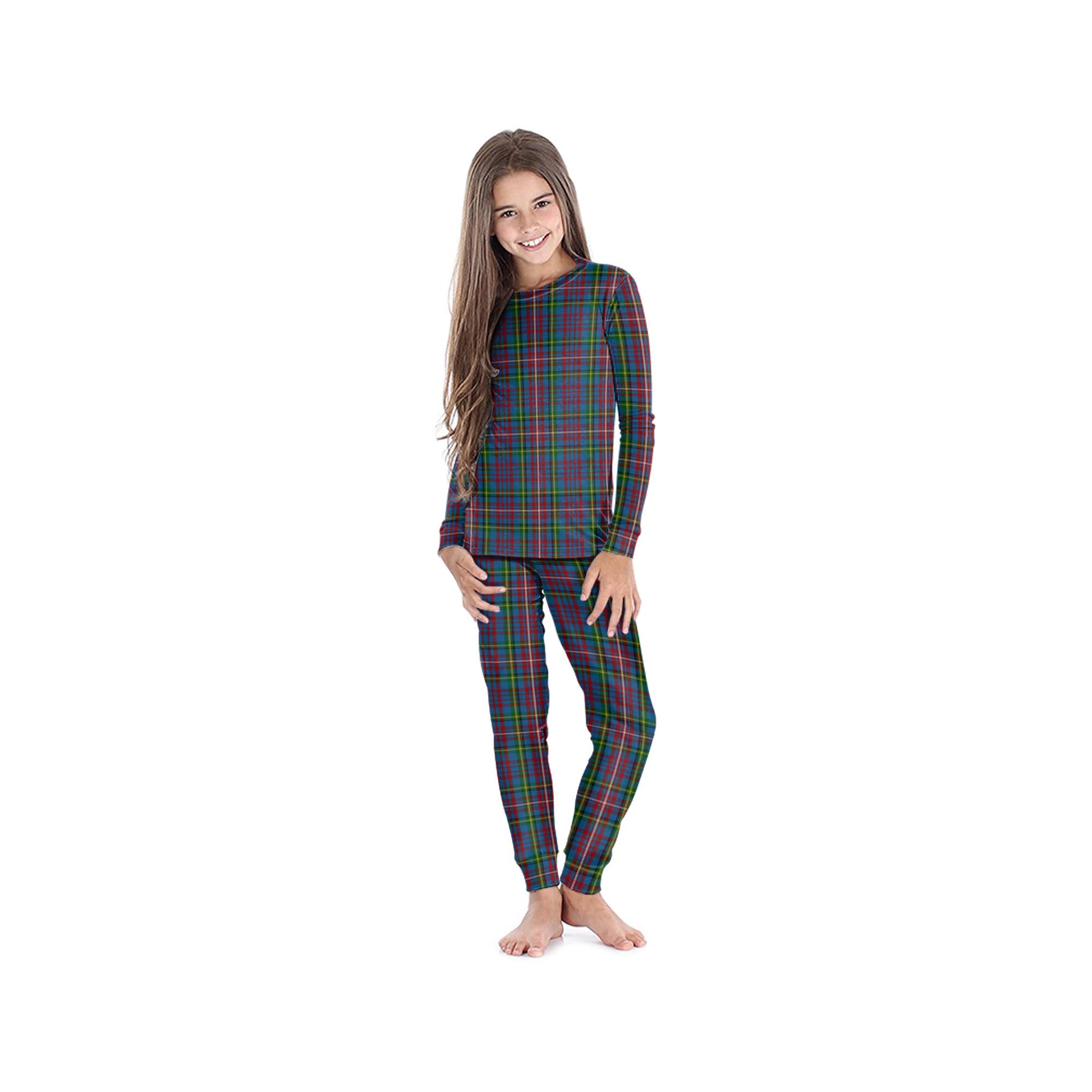 Hyndman Tartan Pajamas Family Set - Tartan Vibes Clothing