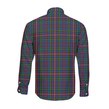 Hyndman Tartan Long Sleeve Button Up Shirt - Tartan Vibes Clothing