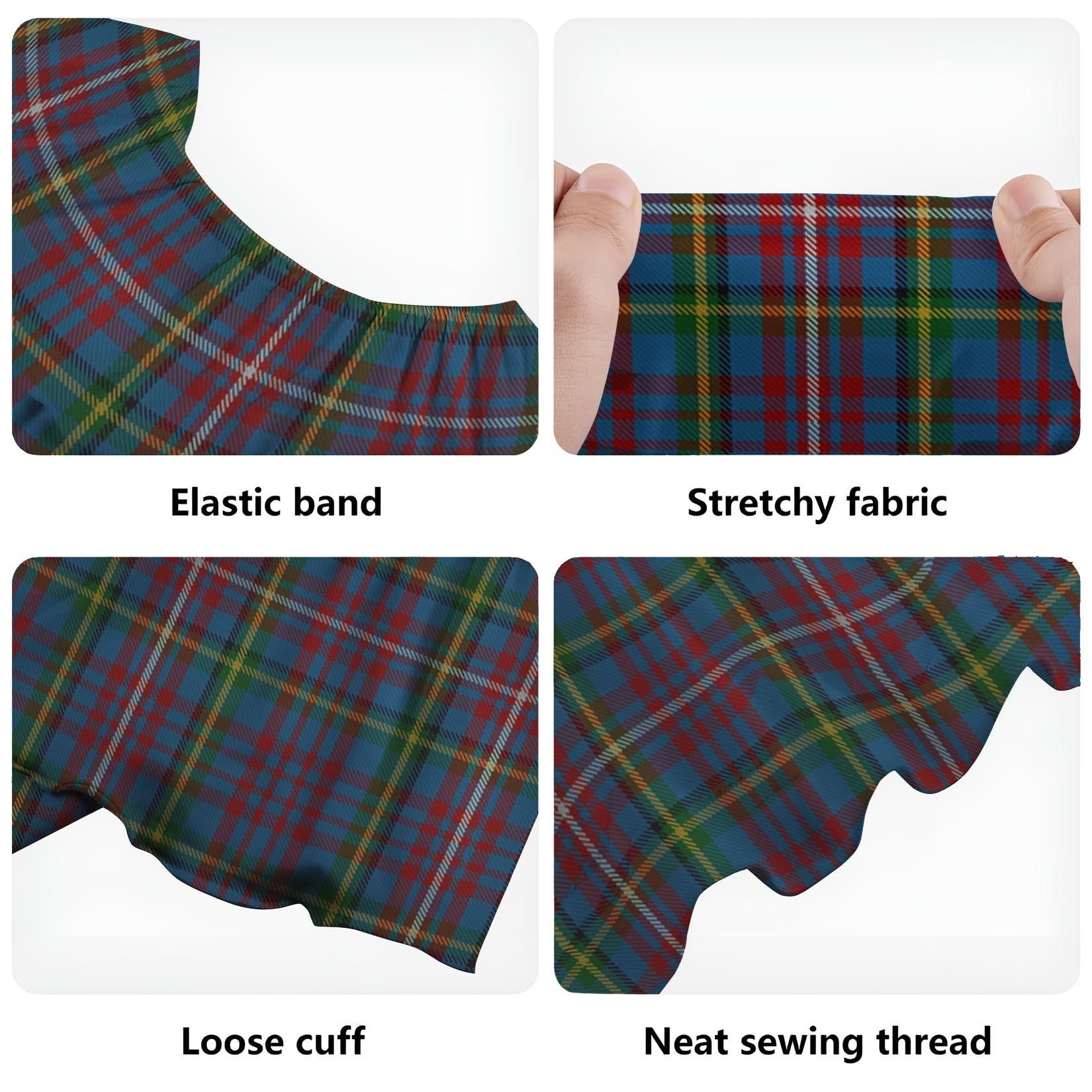 Hyndman Tartan Off Shoulder Long Dress - Tartan Vibes Clothing