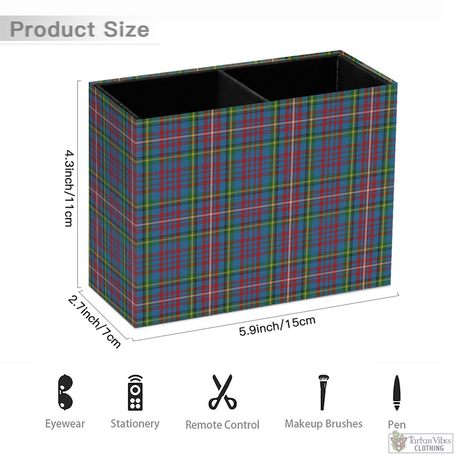 Hyndman Tartan Pen Holder - Tartan Vibes Clothing
