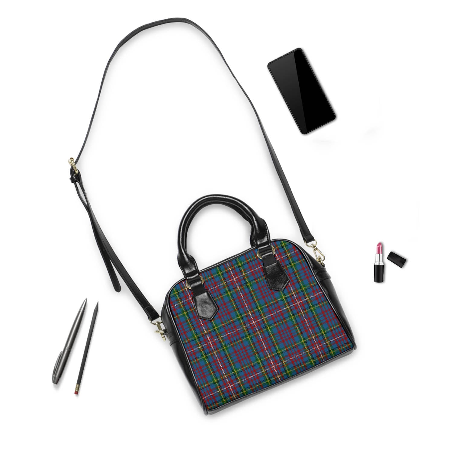 Hyndman Tartan Shoulder Handbags - Tartan Vibes Clothing