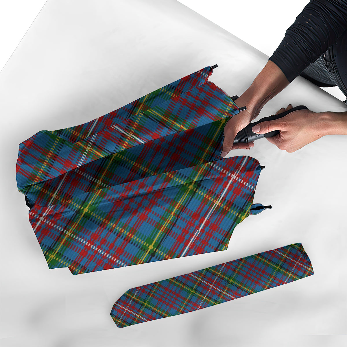 Hyndman Tartan Umbrella - Tartan Vibes Clothing