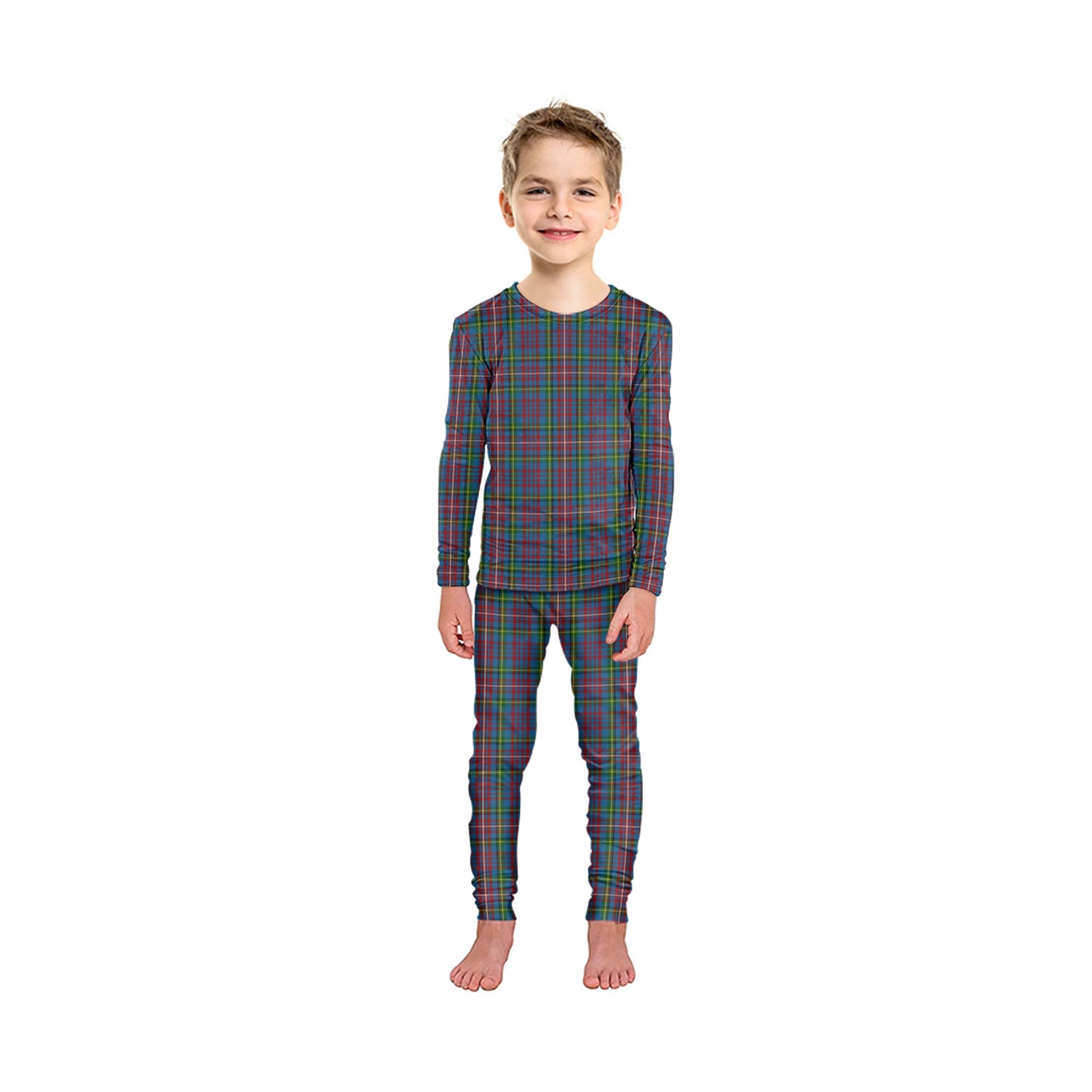 Hyndman Tartan Pajamas Family Set - Tartan Vibes Clothing