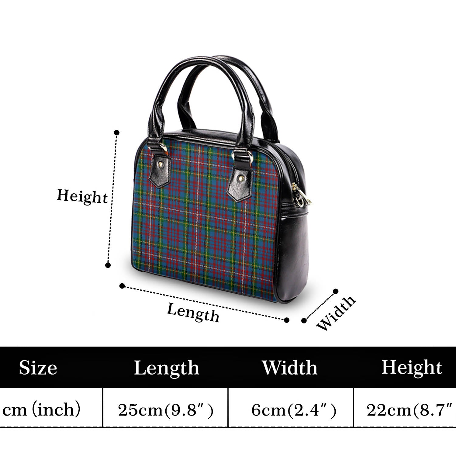 Hyndman Tartan Shoulder Handbags - Tartan Vibes Clothing