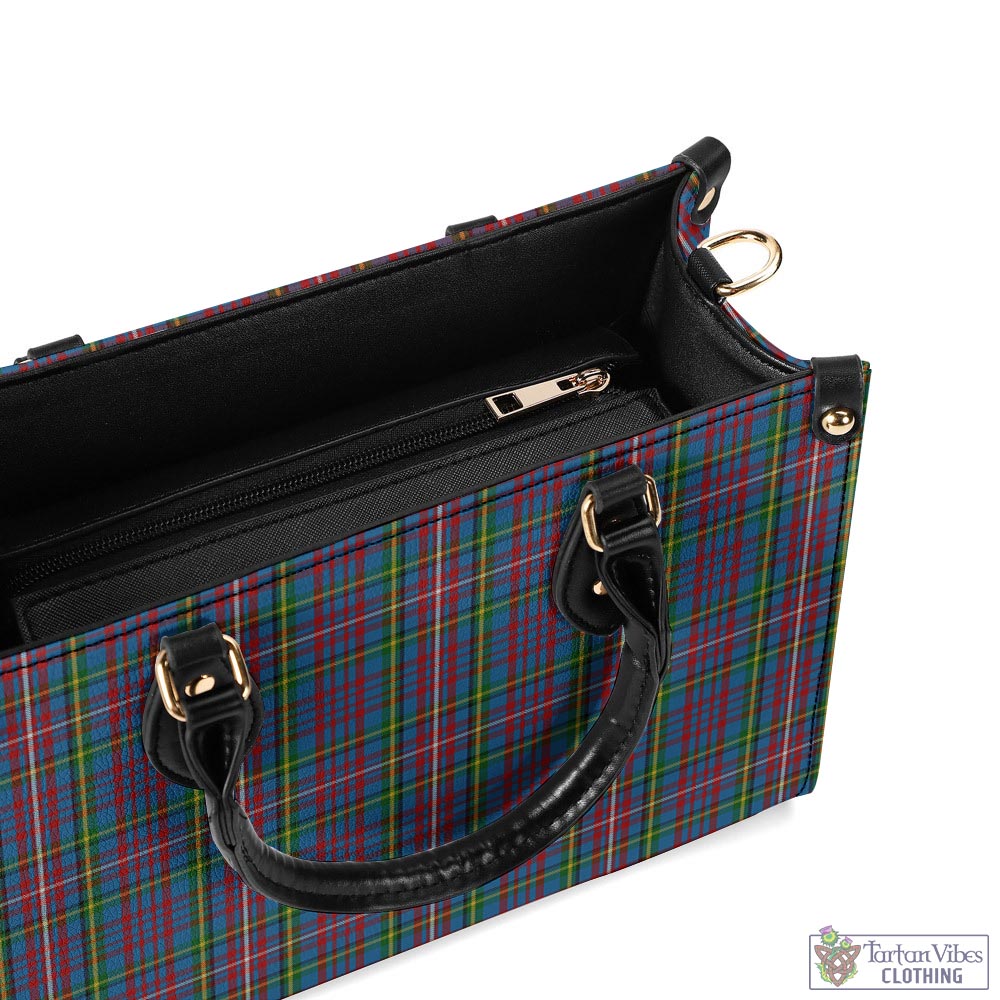 Hyndman Tartan Luxury Leather Handbags - Tartan Vibes Clothing