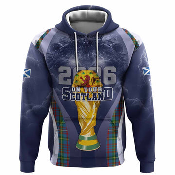 Hyndman Scotland Football Tartan Hoodie Scotland On Tour Trophy Style