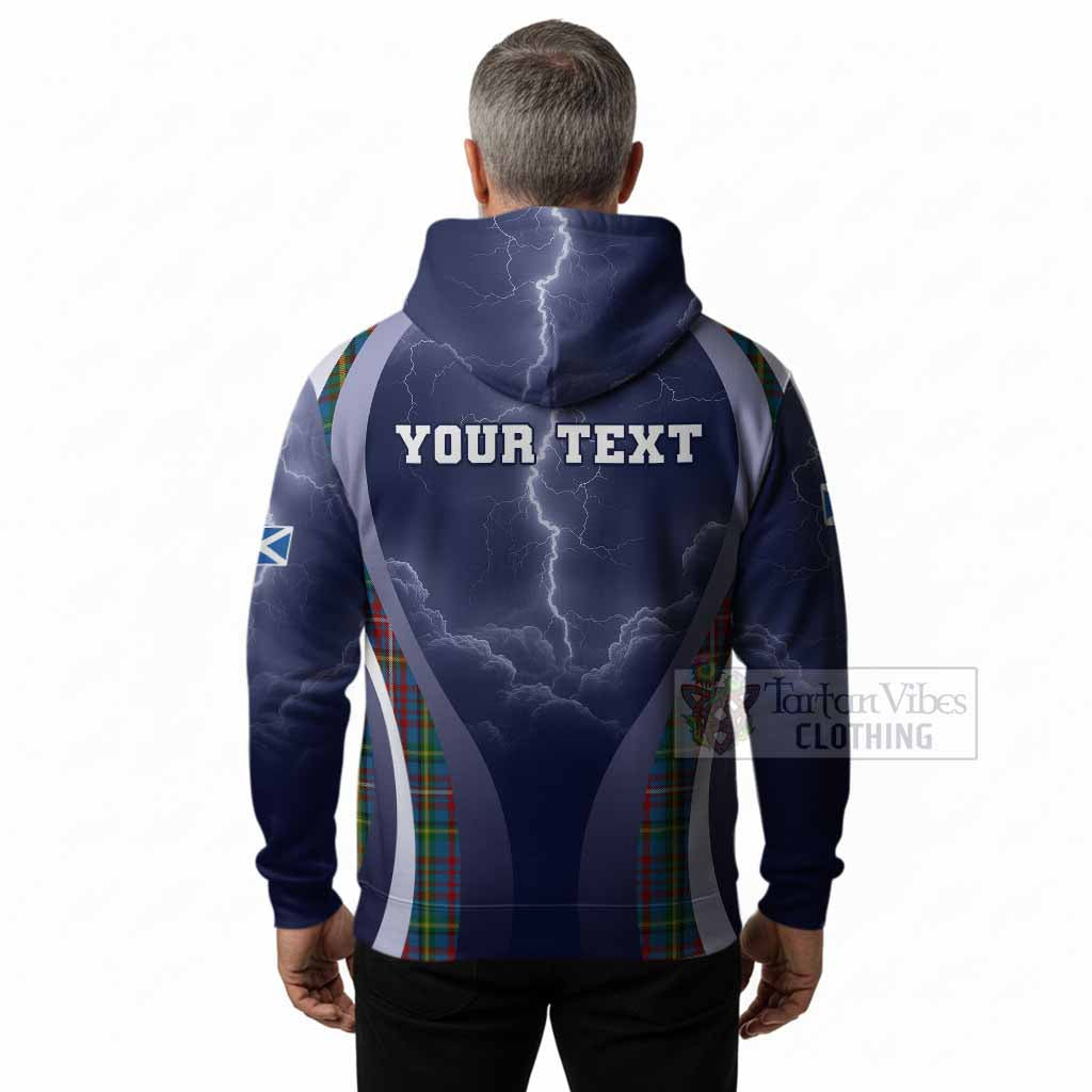 Hyndman Scotland Football Tartan Hoodie Scotland On Tour Trophy Style