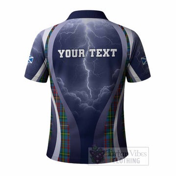 Hyndman Scotland Football Tartan Polo Shirt Scotland On Tour Trophy Style