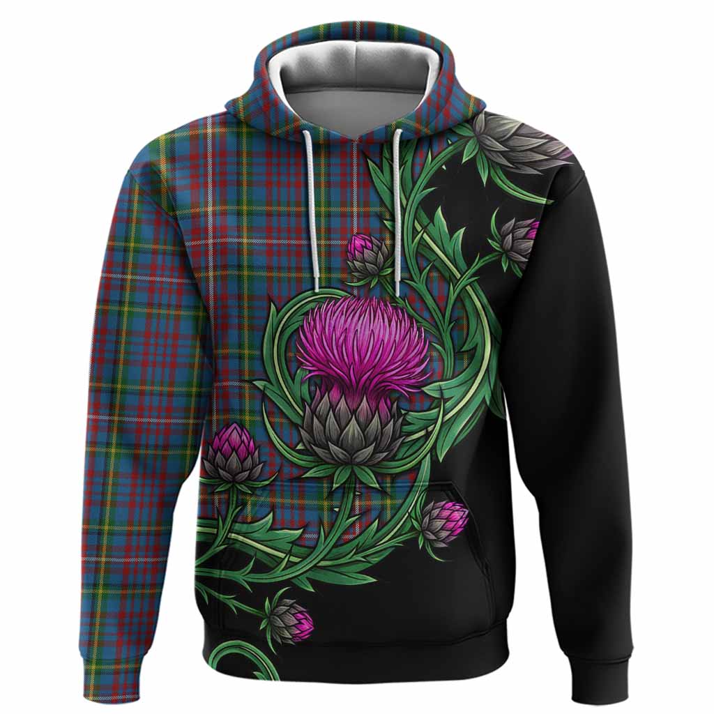 Hyndman Tartan Hoodie Resilient Scottish Thistle