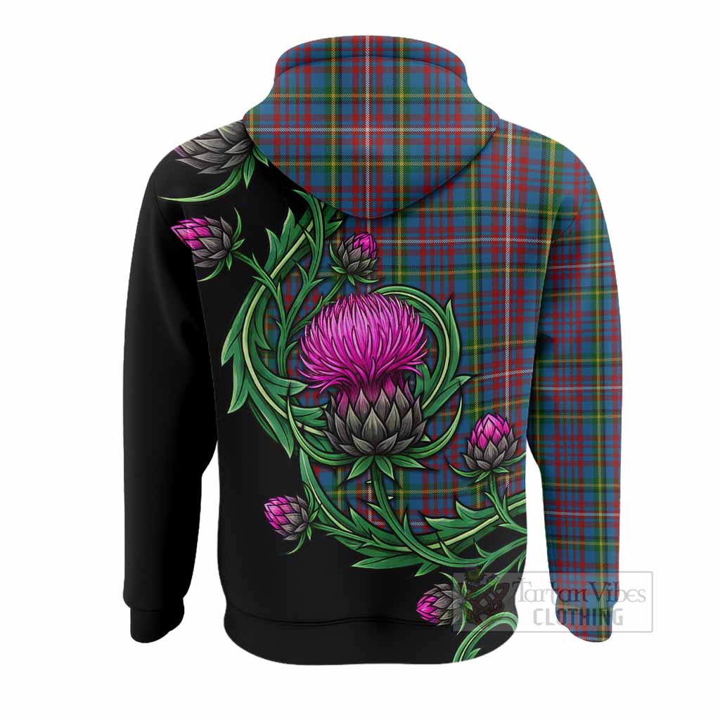 Hyndman Tartan Hoodie Resilient Scottish Thistle