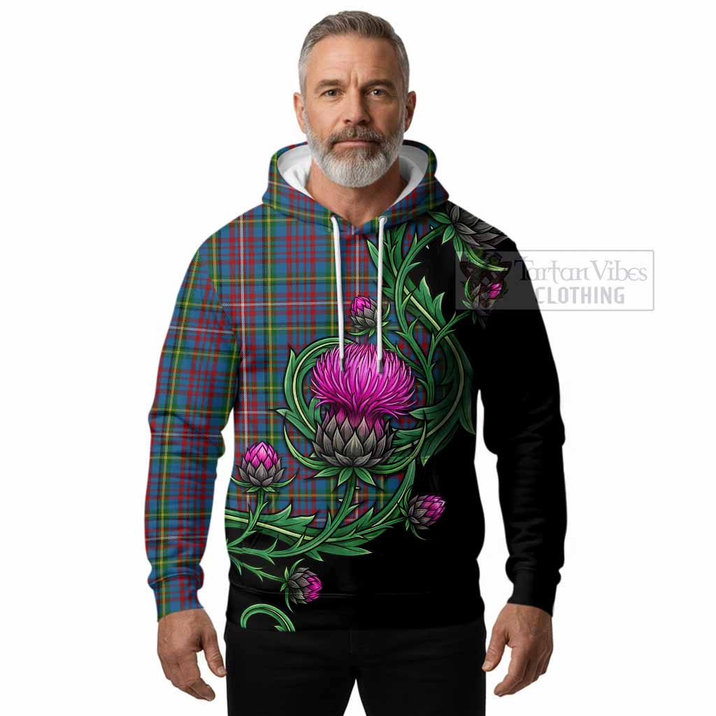 Hyndman Tartan Hoodie Resilient Scottish Thistle