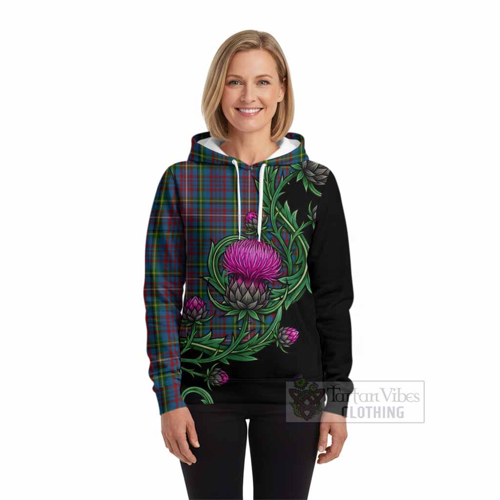 Hyndman Tartan Hoodie Resilient Scottish Thistle