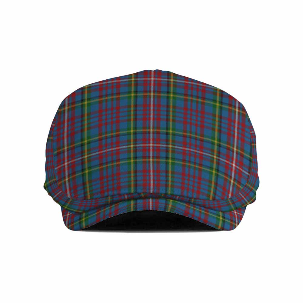 Hyndman Tartan Jeff Cap, Tartan Flat Cap