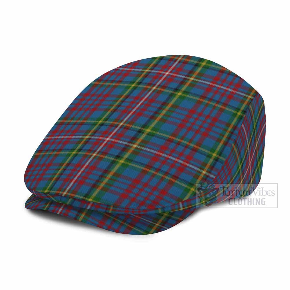Hyndman Tartan Jeff Cap, Tartan Flat Cap
