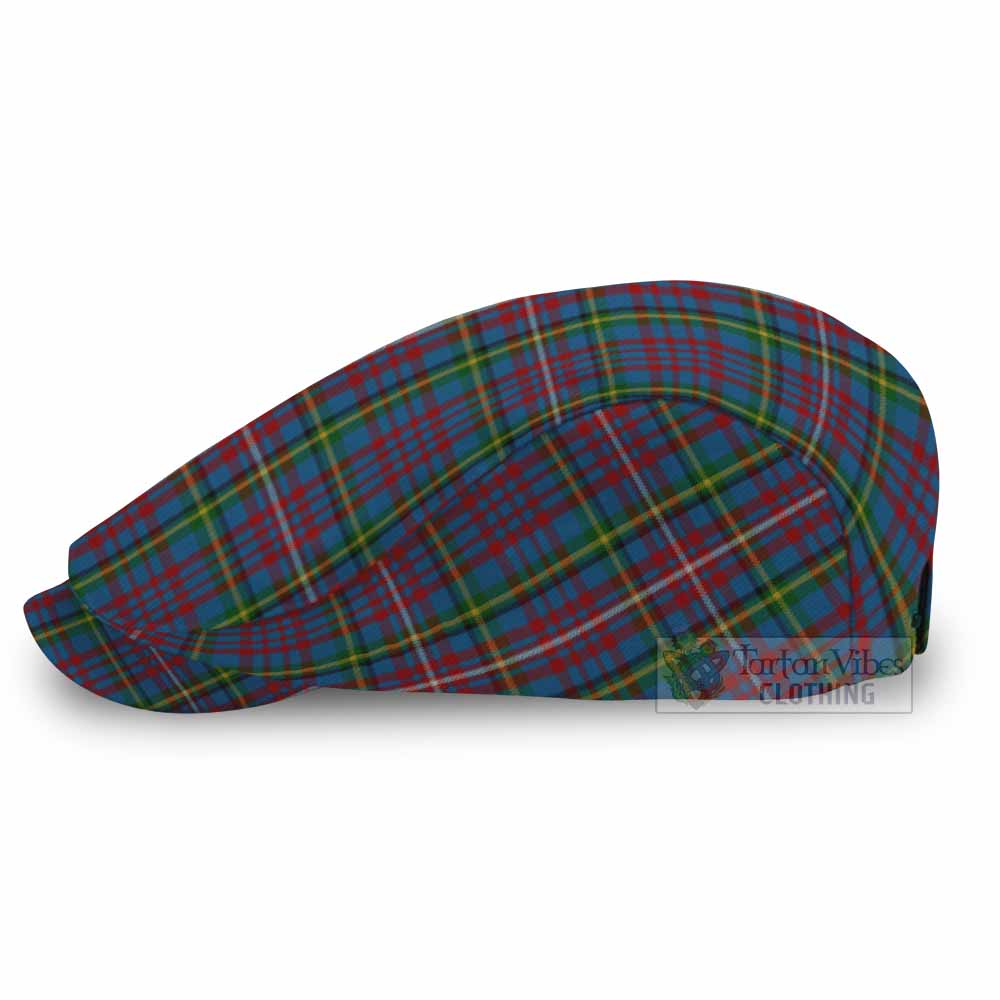 Hyndman Tartan Jeff Cap, Tartan Flat Cap