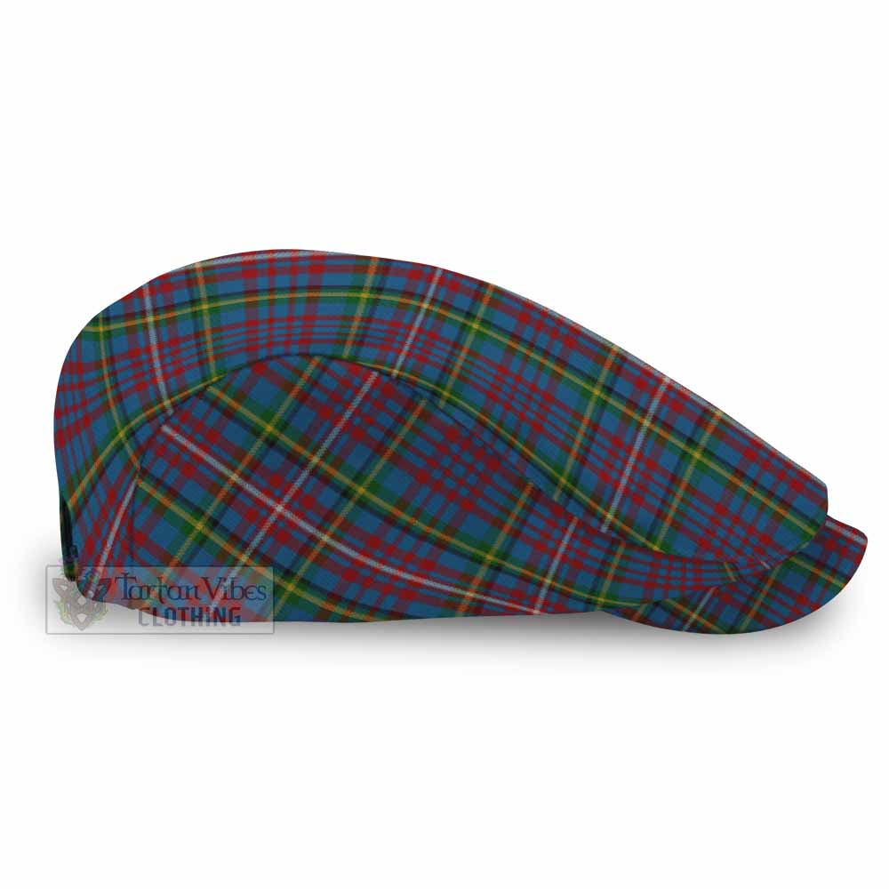 Hyndman Tartan Jeff Cap, Tartan Flat Cap