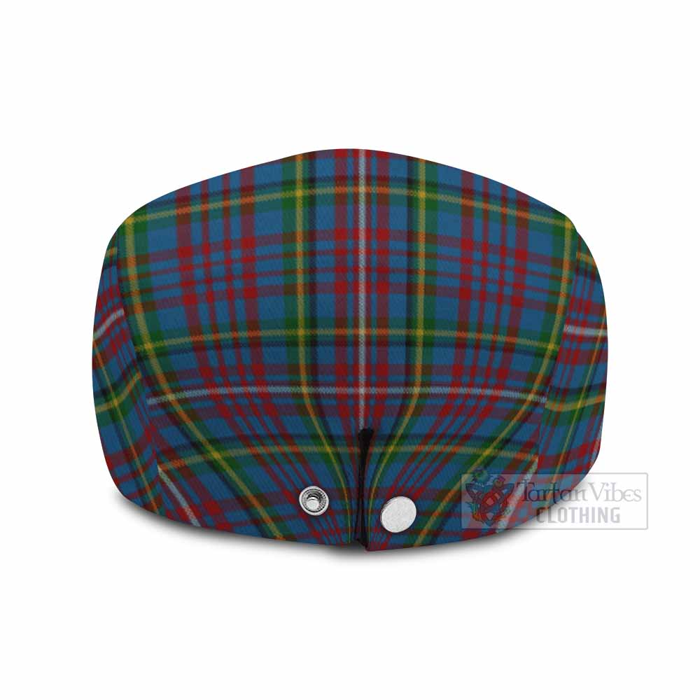 Hyndman Tartan Jeff Cap, Tartan Flat Cap