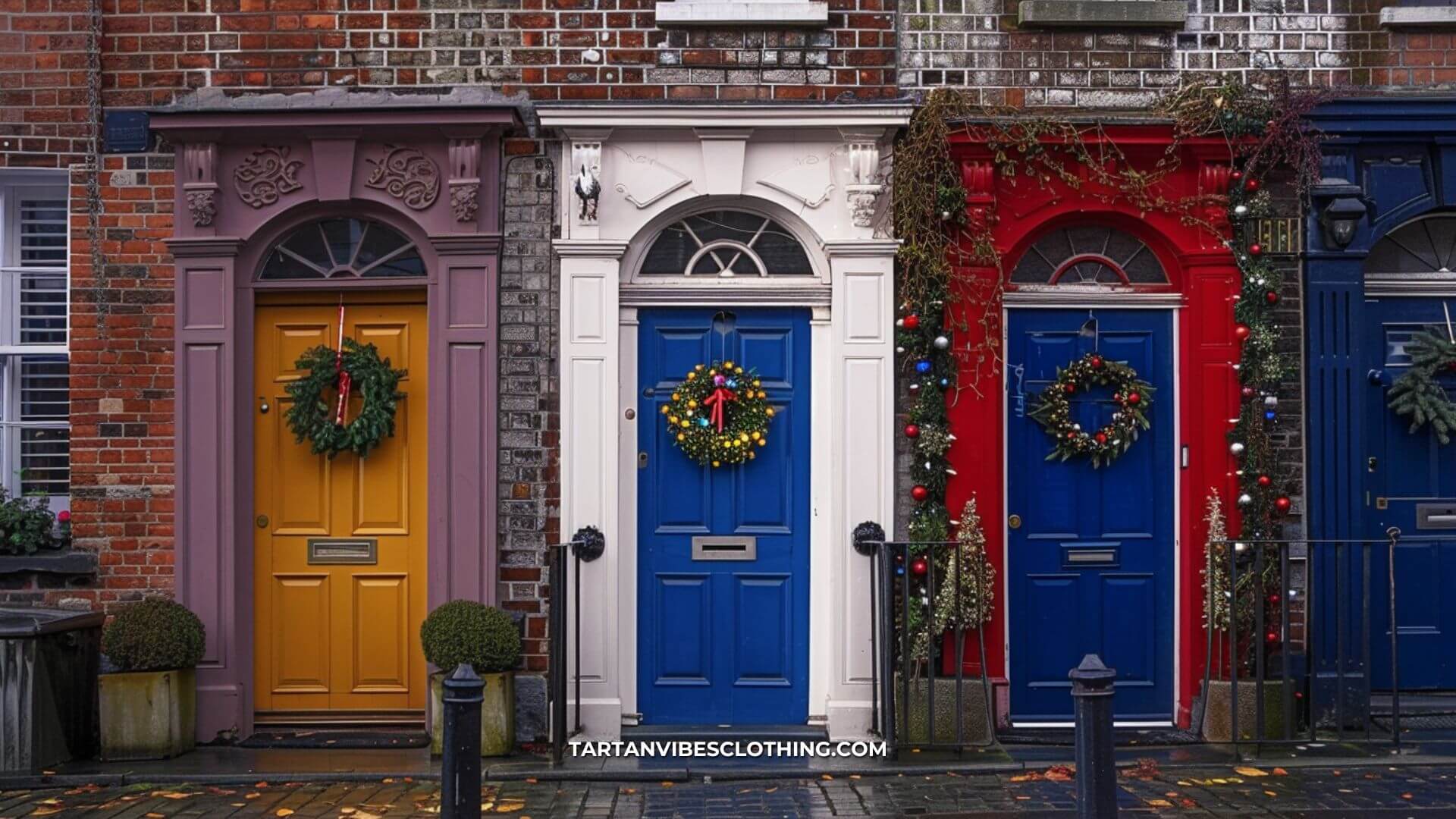  In through the front door, out through the back!