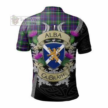 Inglis Tartan Family Crest Polo Shirt Lion Rampant Royal Thistle Shield Celtic Inspired - Tartan Vibes Clothing