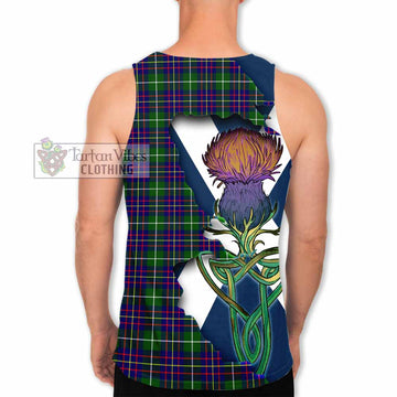 Inglis Tartan Family Crest Men's Tank Top Scottish Thistle Celtic Inspired - Tartan Vibes Clothing