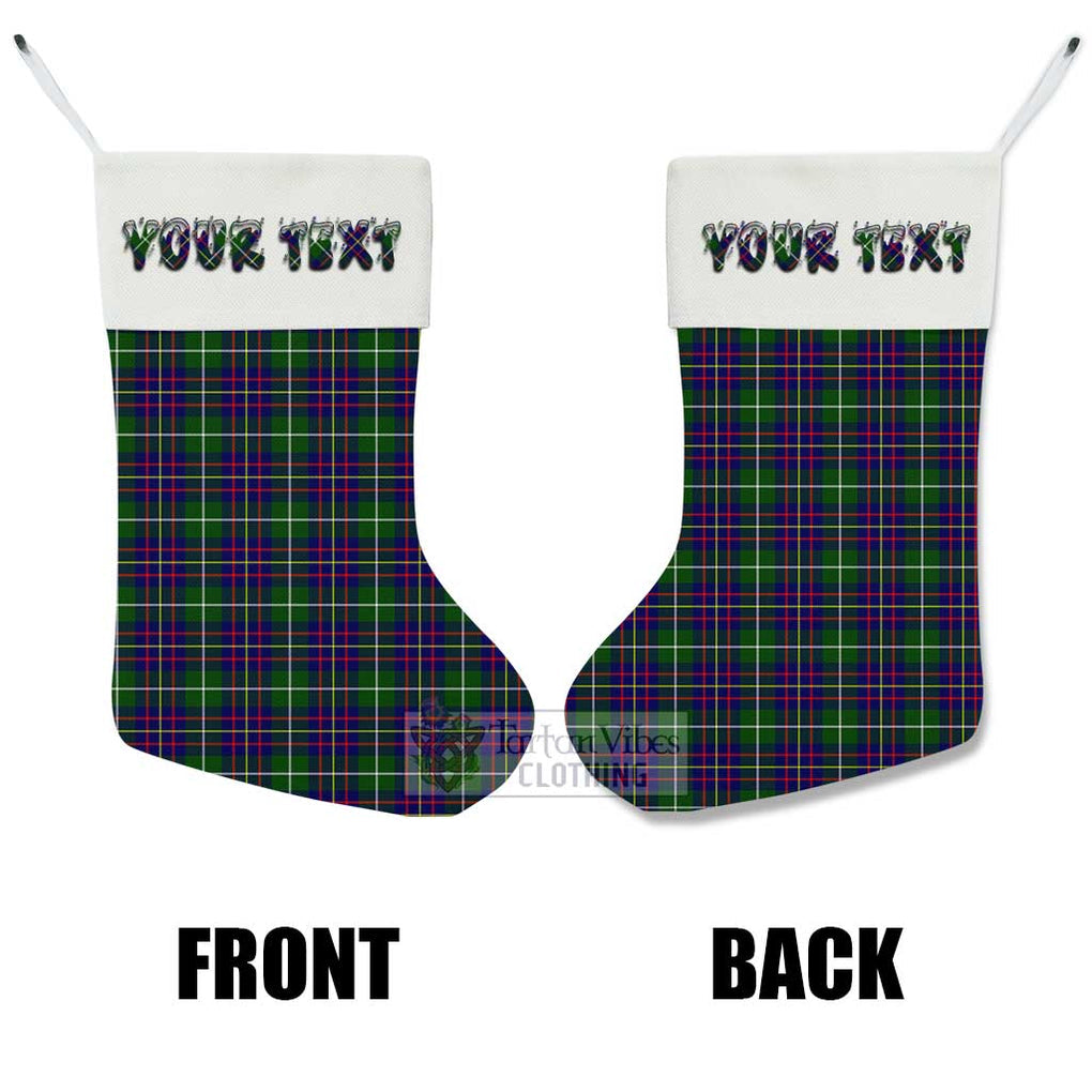 Inglis Tartan Christmas Stocking with Personalized Text - Tartan Vibes Clothing