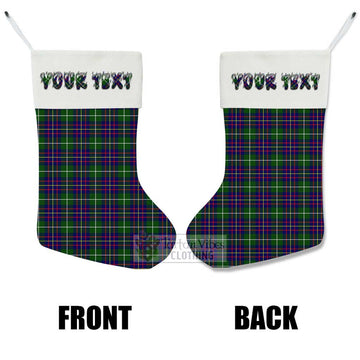 Inglis Tartan Christmas Stocking with Personalized Text - Tartan Vibes Clothing