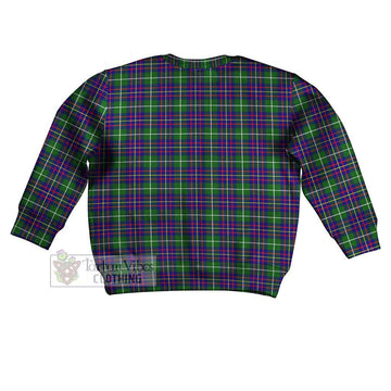 Inglis Tartan Kid Ugly Sweater with Family Crest - Tartan Vibes Clothing