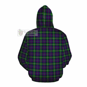 Inglis Tartan Cotton Hoodie with Family Crest DNA In Me Style Pullover Hoodie - Tartan Vibes Clothing
