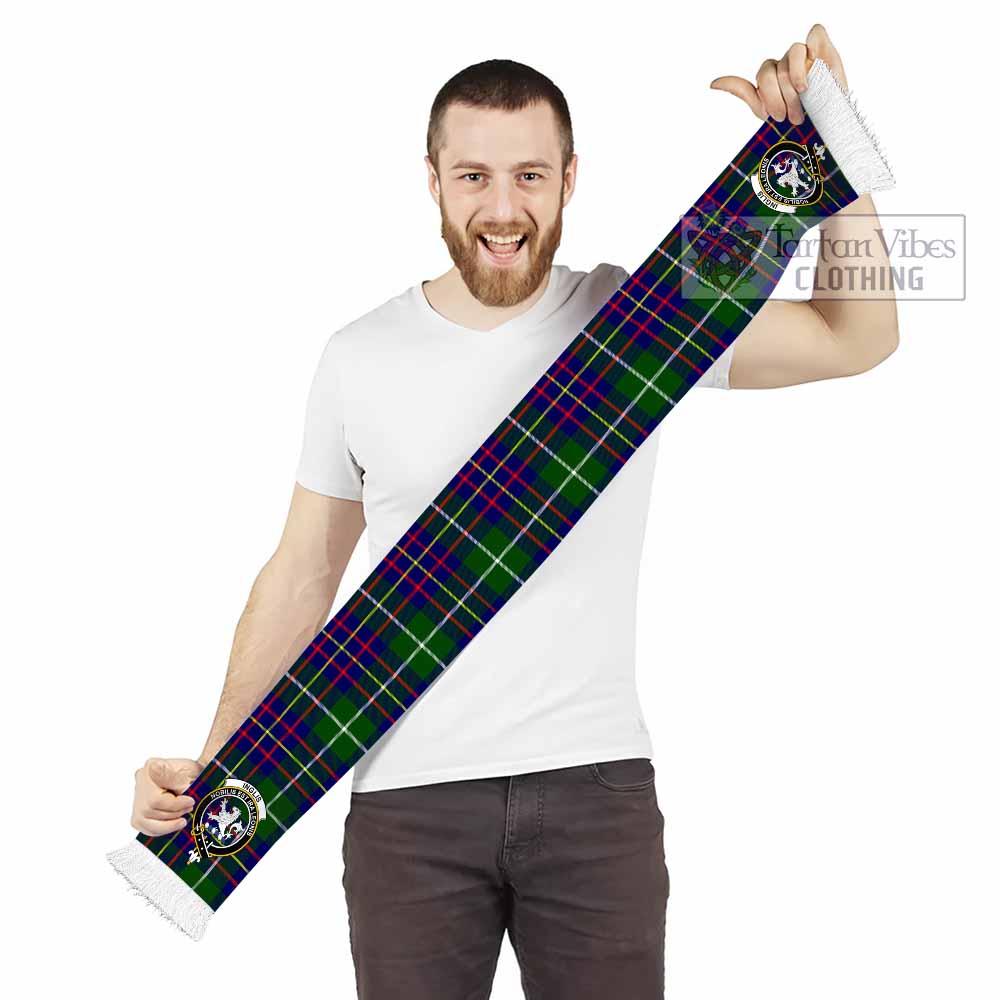 Inglis Tartan Ruffneck Scarf with Family Crest - Tartan Vibes Clothing