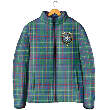 Inglis Ancient Tartan Padded Jacket with Family Crest