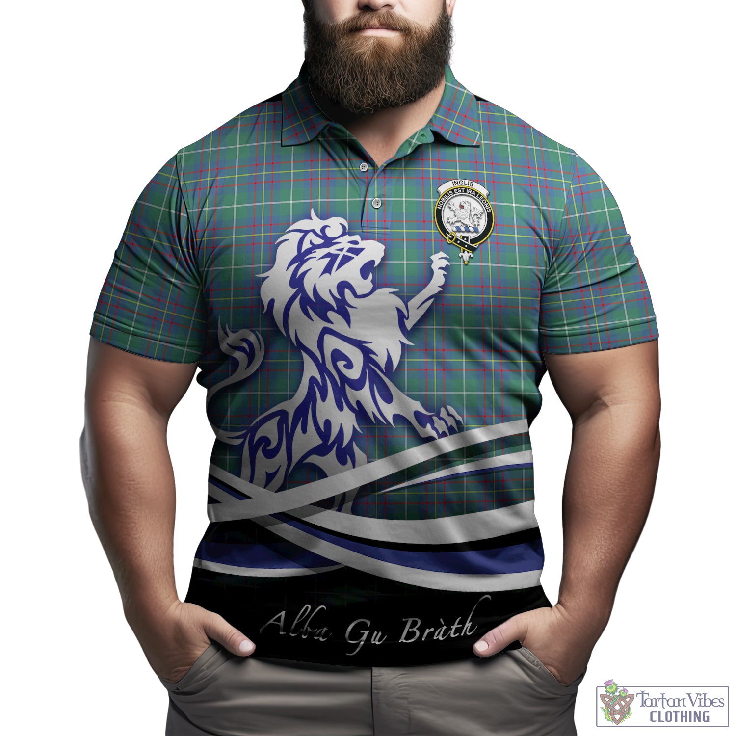 inglis-ancient-tartan-polo-shirt-with-alba-gu-brath-regal-lion-emblem