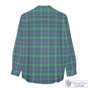 Inglis Ancient Tartan Womens Casual Shirt with Family Crest