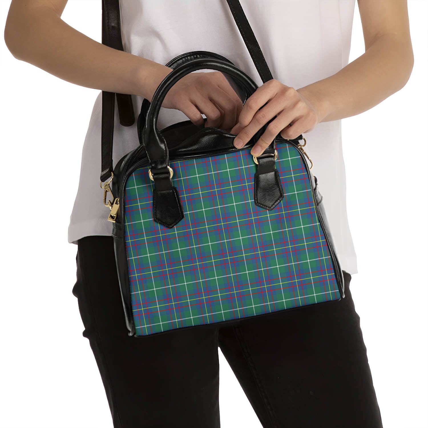 Inglis Ancient Tartan Shoulder Handbags - Tartanvibesclothing