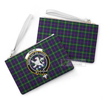 Tartan Vibes Clothing Inglis Family Crest Tartan Clutch Bag