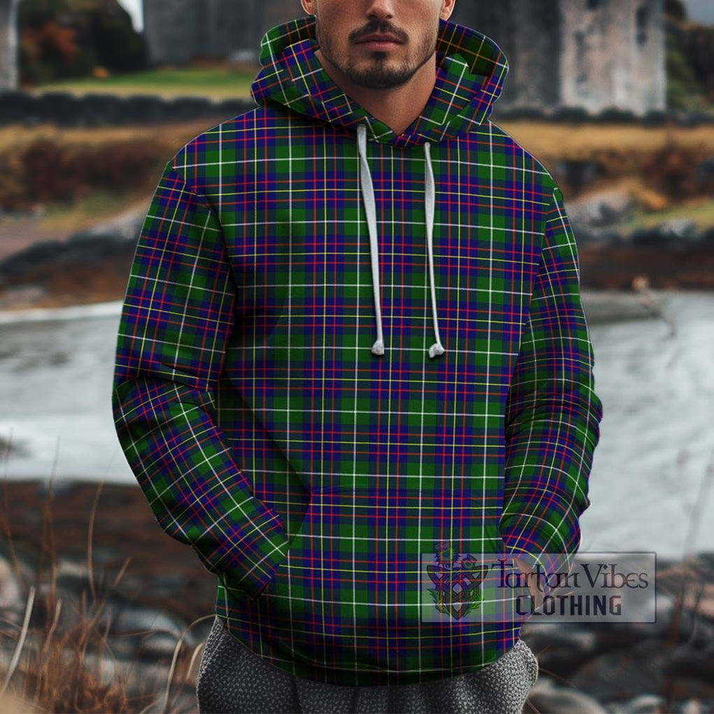 Inglis Tartan Cotton Hoodie Zip Hoodie - Tartan Vibes Clothing