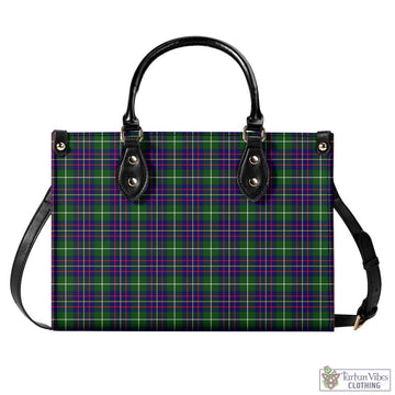 Inglis Tartan Luxury Leather Handbags L - Tartan Vibes Clothing