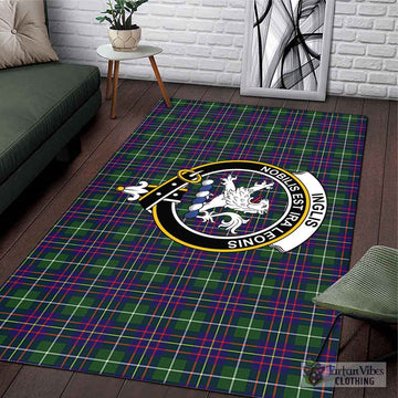 Inglis Tartan Area Rug with Family Crest L 59*86 inch (150x220 cm) - Tartan Vibes Clothing