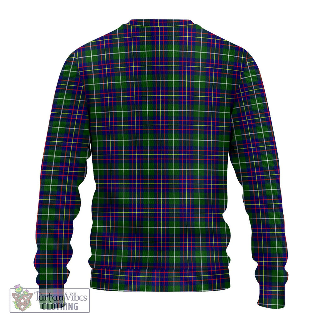 Inglis Tartan Ugly Sweater with Family Crest DNA In Me Style - Tartan Vibes Clothing